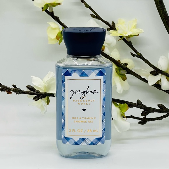 Bath and Body Works Travel Size Gingham Gift Box Set Fragrance, Gel, Body Cream - Picture 4 of 8